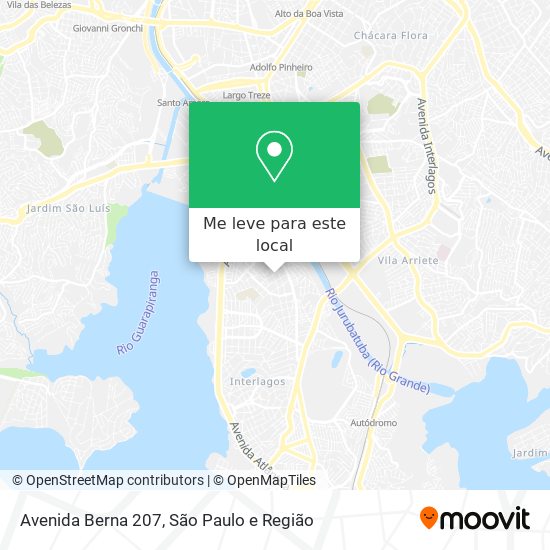 Avenida Berna 207 mapa