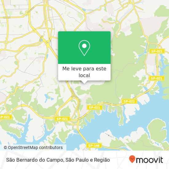 São Bernardo do Campo mapa