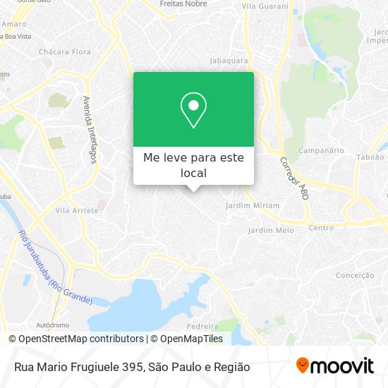 Rua Mario Frugiuele 395 mapa