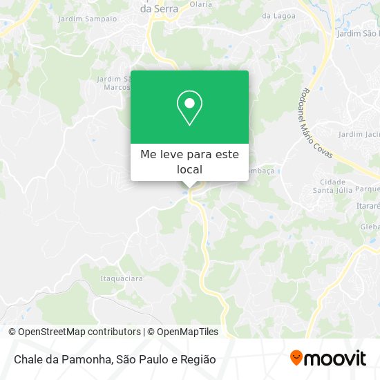 Chale da Pamonha mapa