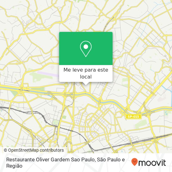 Restaurante Oliver Gardem Sao Paulo, Vila Guilherme São Paulo-SP 02065-040 mapa