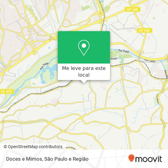 Doces e Mimos, Rua Ribeira do Pombal Cangaíba São Paulo-SP 03821-030 mapa