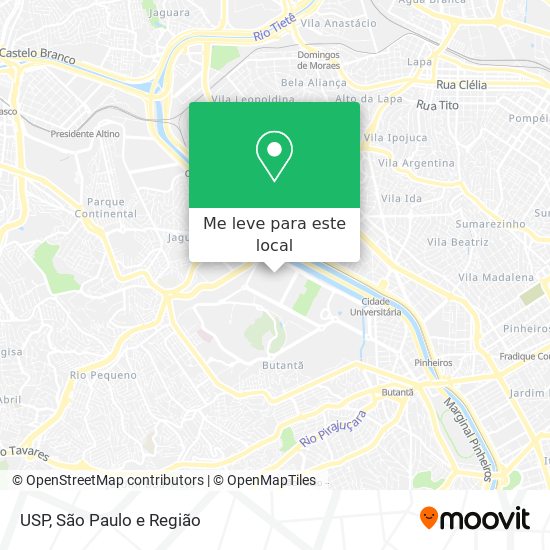 Como ir da Rodoviária ao Campus da USP - Google My Maps