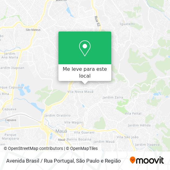 Avenida Brasil / Rua Portugal mapa