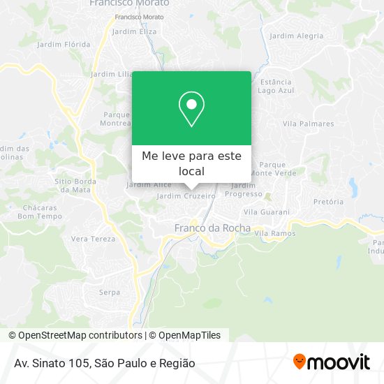 Av. Sinato 105 mapa