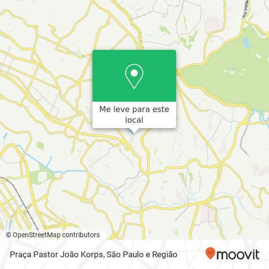 Praça Pastor João Korps mapa