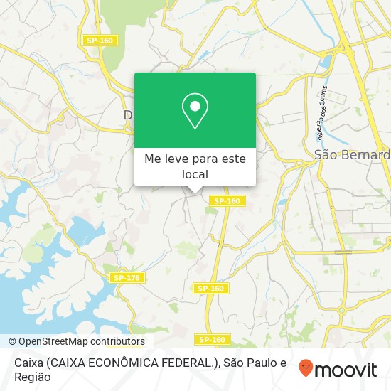 Caixa (CAIXA ECONÔMICA FEDERAL.) mapa