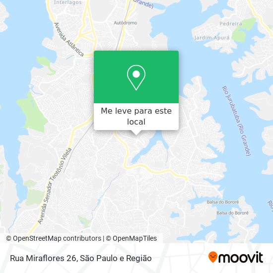 Rua Miraflores 26 mapa