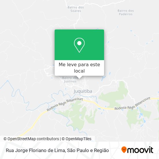 Rua Jorge Floriano de Lima mapa