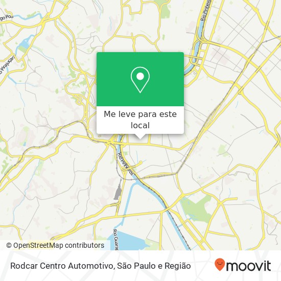 Rodcar Centro Automotivo mapa