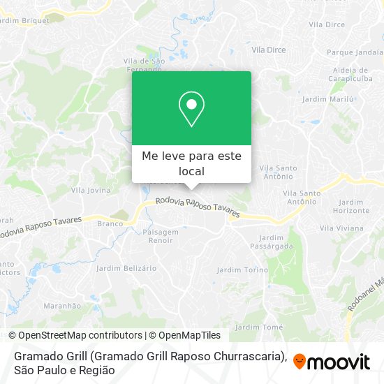 Gramado Grill (Gramado Grill Raposo Churrascaria) mapa