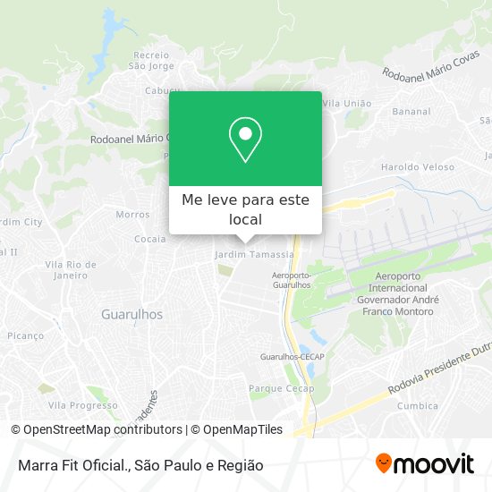 Marra Fit Oficial. mapa