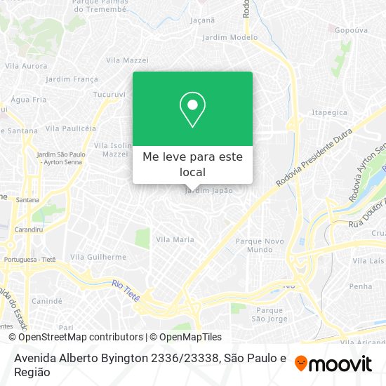 Avenida Alberto Byington 2336 / 23338 mapa
