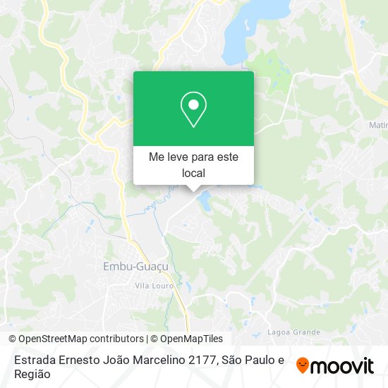 Estrada Ernesto João Marcelino 2177 mapa