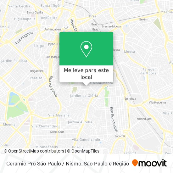 Ceramic Pro São Paulo / Nismo mapa
