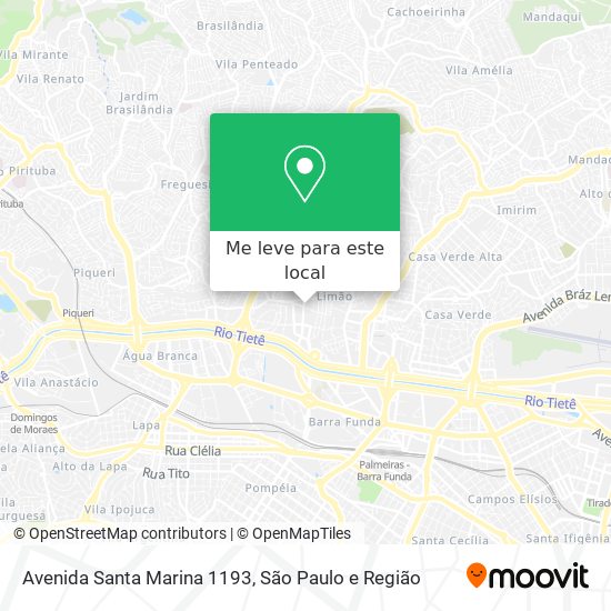 Avenida Santa Marina 1193 mapa