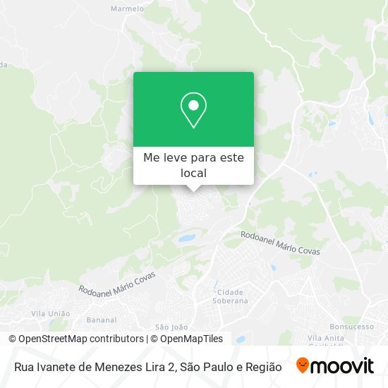 Rua Ivanete de Menezes Lira 2 mapa