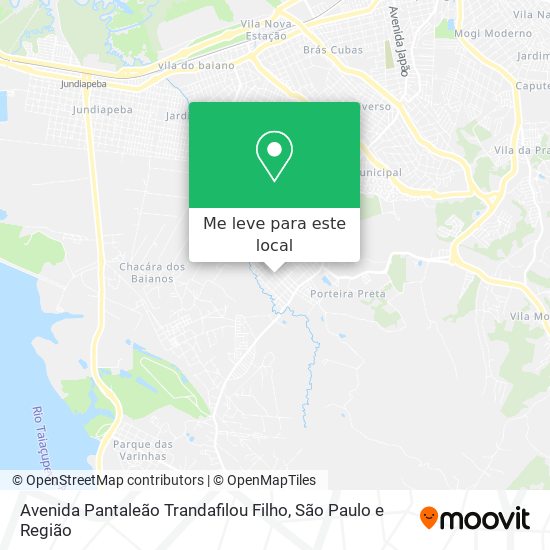 Avenida Pantaleão Trandafilou Filho mapa