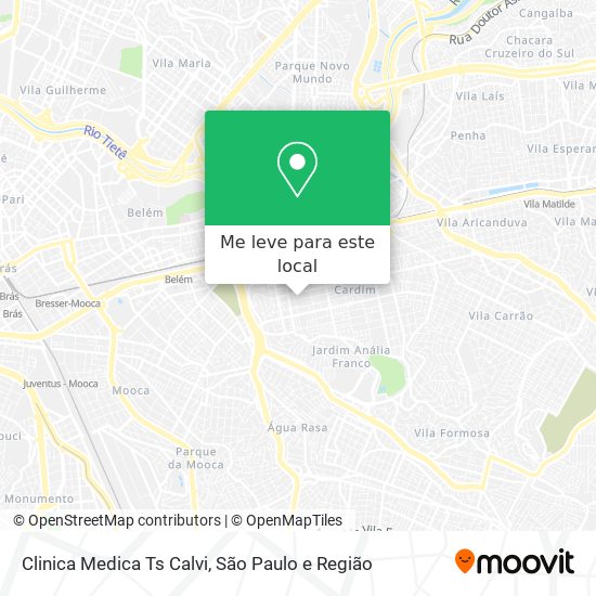 Clinica Medica Ts Calvi mapa