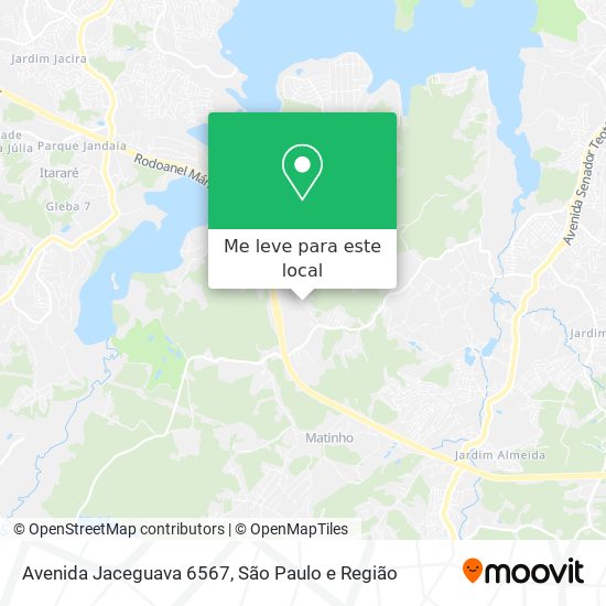 Avenida Jaceguava 6567 mapa