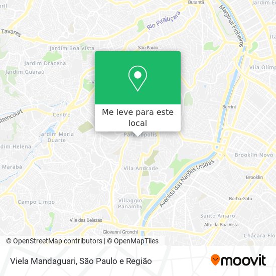 Viela Mandaguari mapa
