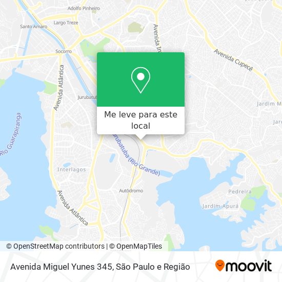 Avenida Miguel Yunes 345 mapa