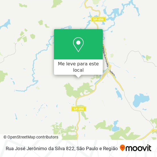 Rua José Jerônimo da Silva 822 mapa