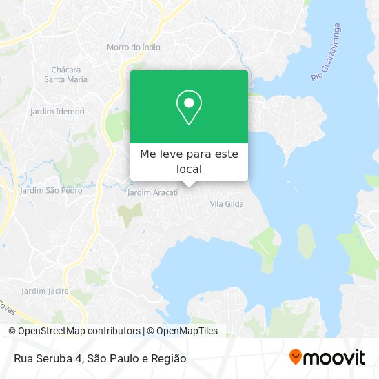 Rua Seruba 4 mapa