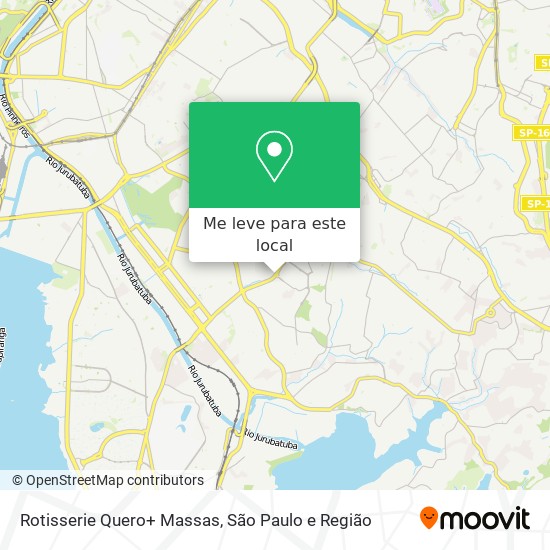 Rotisserie Quero+ Massas mapa