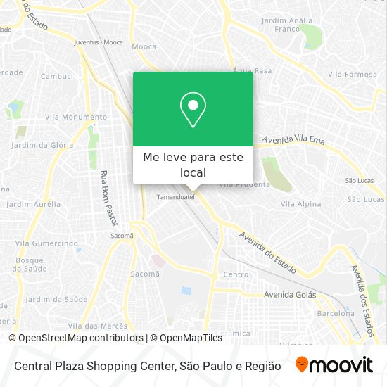 Central Plaza Shopping Center mapa