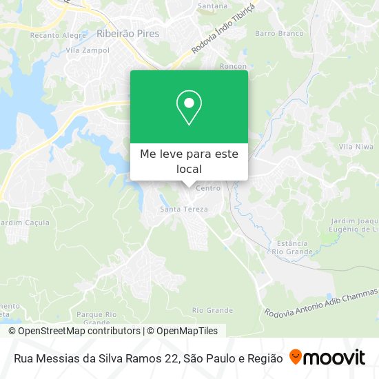 Rua Messias da Silva Ramos 22 mapa