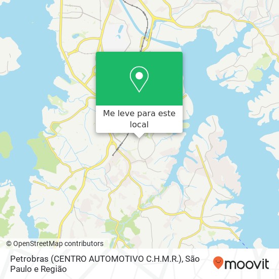 Petrobras (CENTRO AUTOMOTIVO C.H.M.R.) mapa