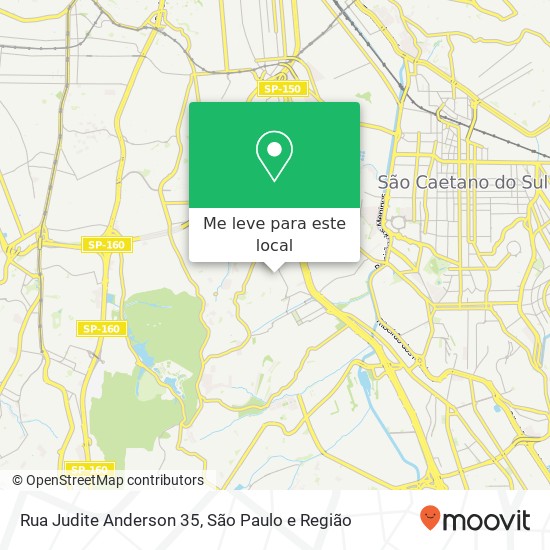 Rua Judite Anderson 35 mapa