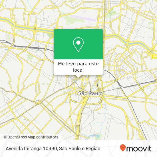 Avenida Ipiranga 10390 mapa