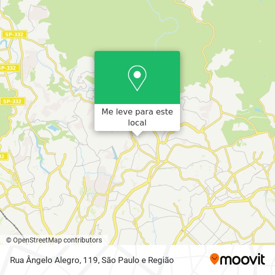 Rua Ângelo Alegro, 119 mapa
