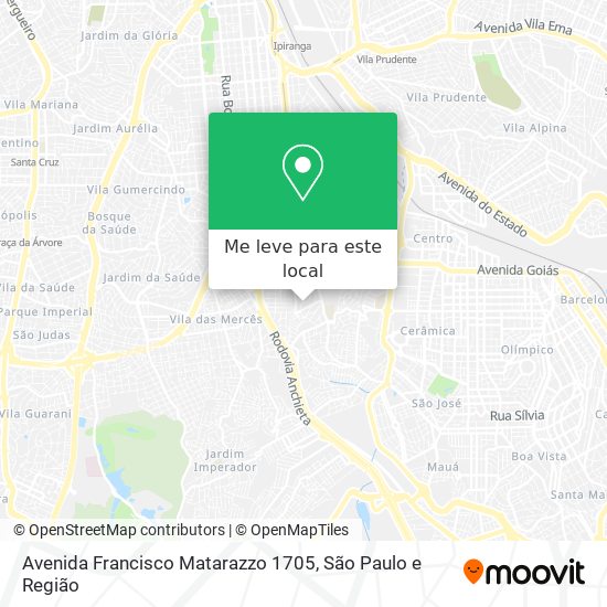 Avenida Francisco Matarazzo 1705 mapa