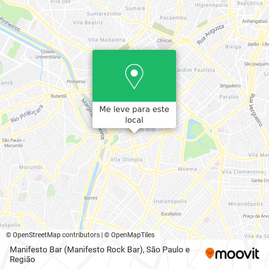 Manifesto Bar (Manifesto Rock Bar) mapa