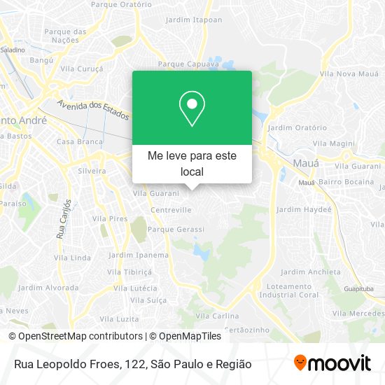 Rua Leopoldo Froes, 122 mapa