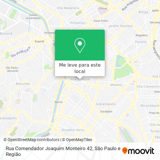 Rua Comendador Joaquim Monteiro 42 mapa