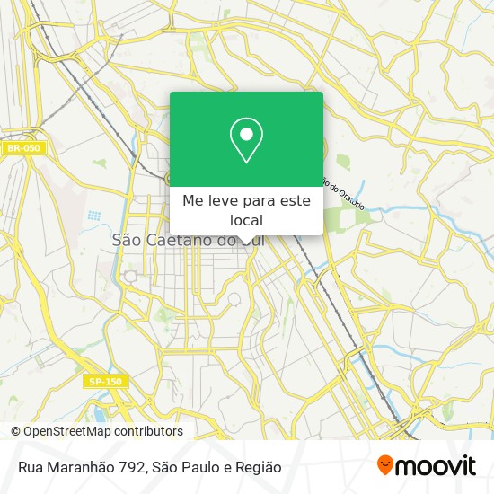 Rua Maranhão 792 mapa