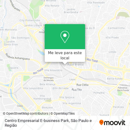 Centro Empresarial E-business Park mapa
