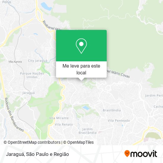 Jaraguá mapa