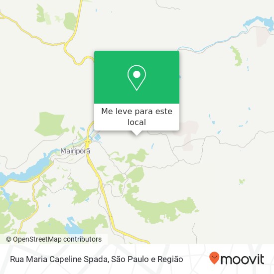 Rua Maria Capeline Spada mapa