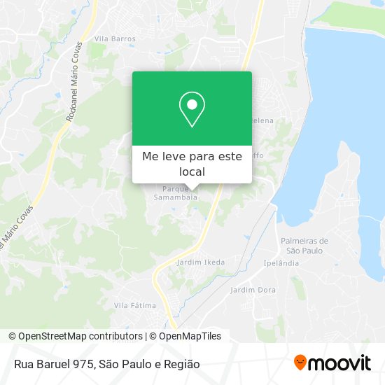 Rua Baruel 975 mapa