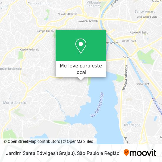 Jardim Santa Edwiges (Grajau) mapa