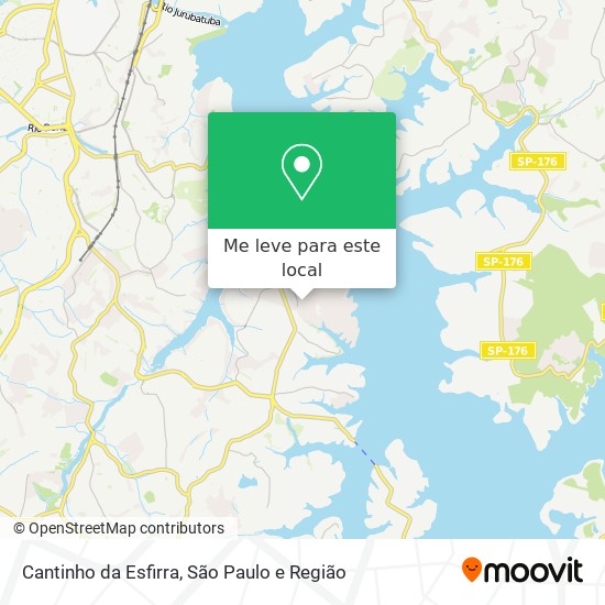 Cantinho da Esfirra mapa