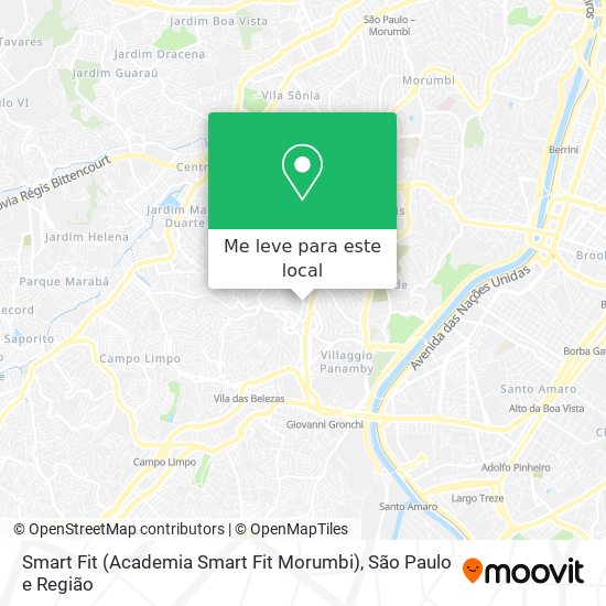 Smart Fit (Academia Smart Fit Morumbi) mapa