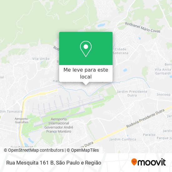 Rua Mesquita 161 B mapa