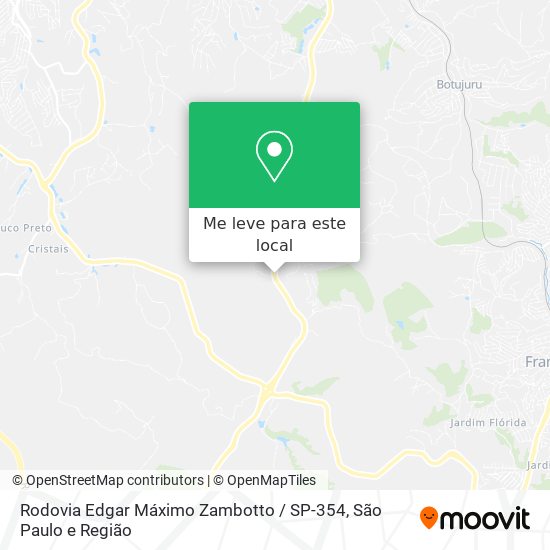 Rodovia Edgar Máximo Zambotto / SP-354 mapa