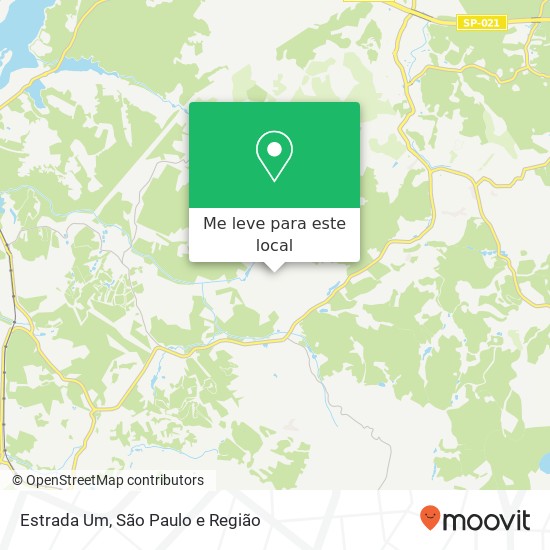 Estrada Um mapa